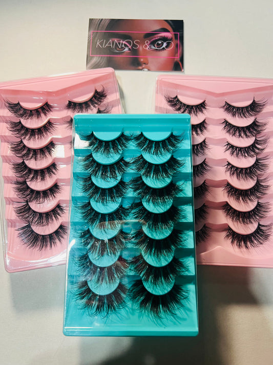 7 Pair Strip EyeLashes