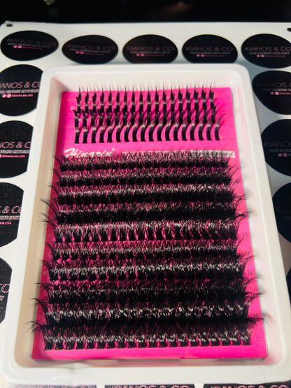 Fluffy Lashes + Spikes