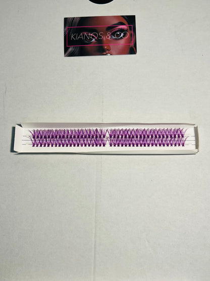 40D Colorful Cluster Lashes
