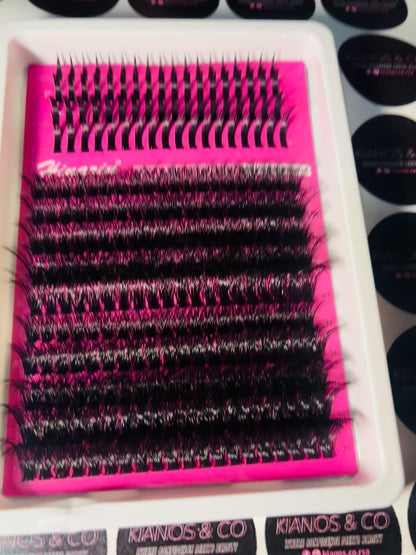 Fluffy Lashes + Spikes